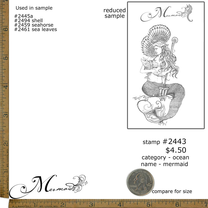 #2443 - Mermaid - Ocean